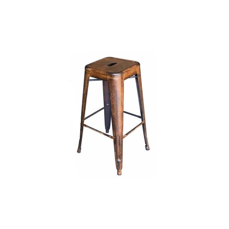 alt= Taburete alto Tolix Rustic