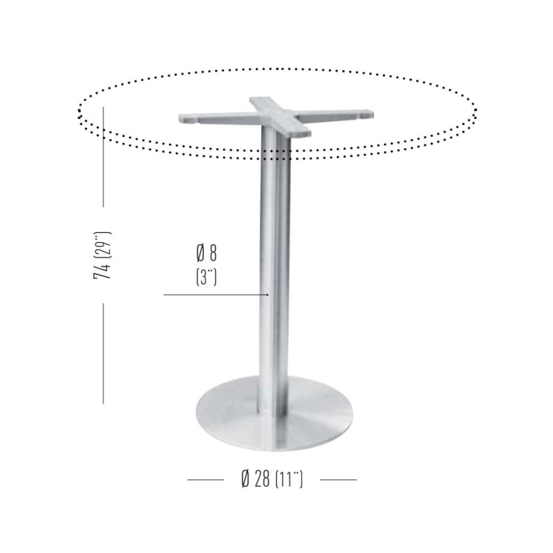 alt= Base T1 FLOOR FIXING