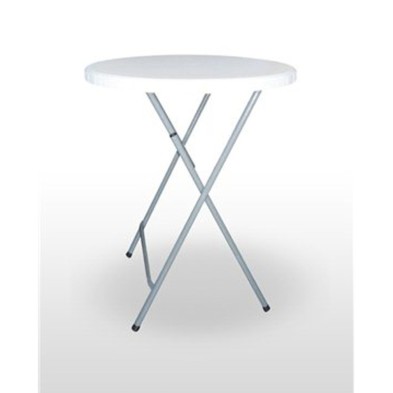 alt= Mesa Alta Redonda Catering 80x110