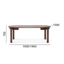Mesa Ellipse Roble