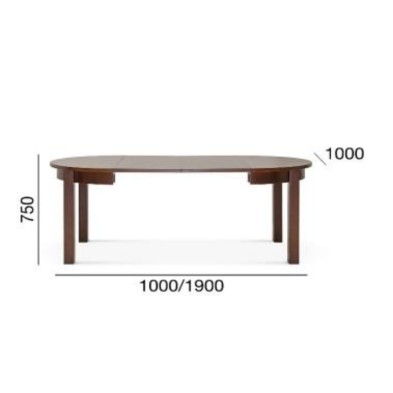 Mesa Ellipse Roble
