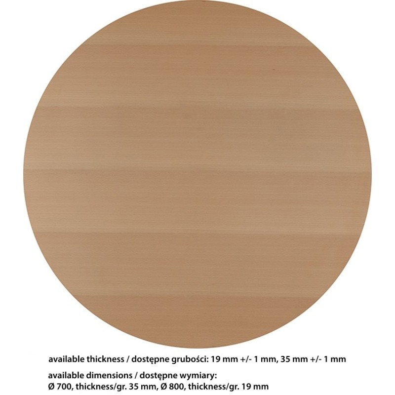 Tablero de Haya chapado