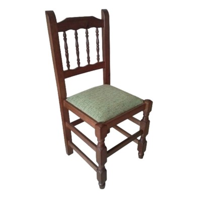 alt= silla de madera BOLILLOS ref. 120