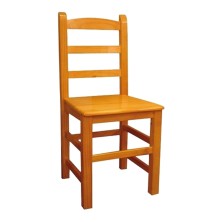 alt= silla de madera CASTELLANA MADERA ref. 140