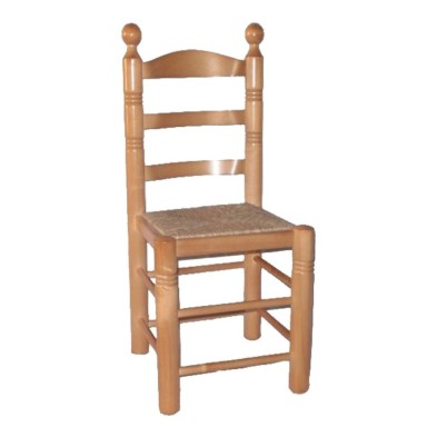 alt= silla de madera CHAPARRA ref. 189