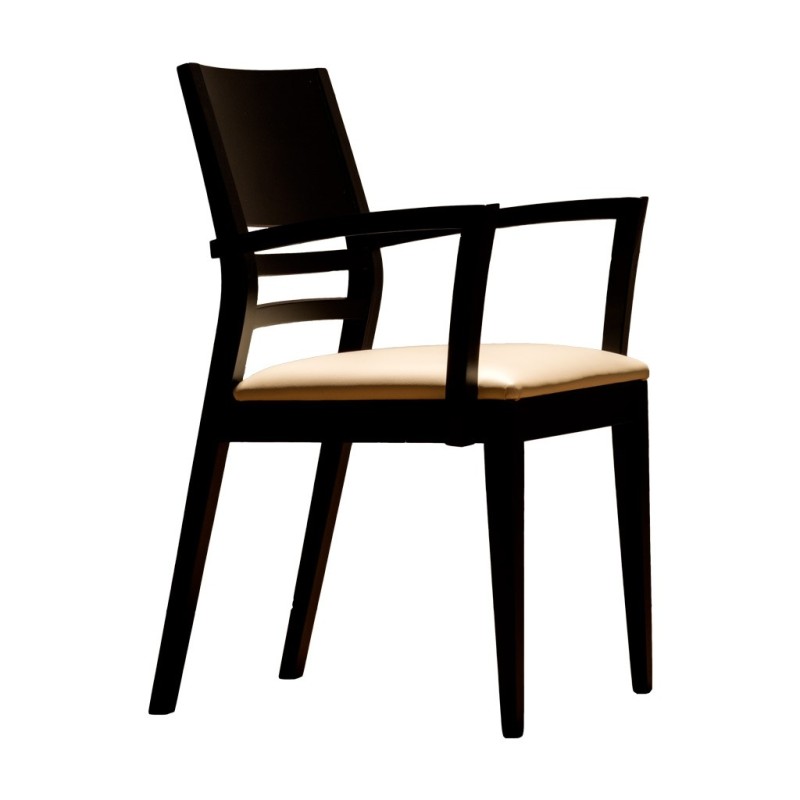 alt= sillón de madera BILBAO ref.156S