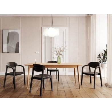 Mesa Toscano roble rectangunlar