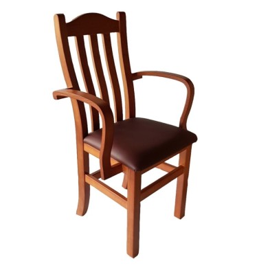 alt= sillón de madera VIGO ref. 595