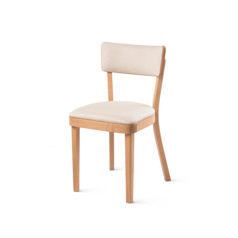 Silla Solid Roble tapizada