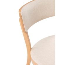 Silla Solid Roble tapizada